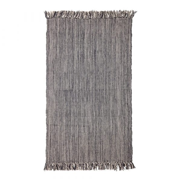 Sivá bavlnený koberec Bloomingville Multi, 90 x 150 cm