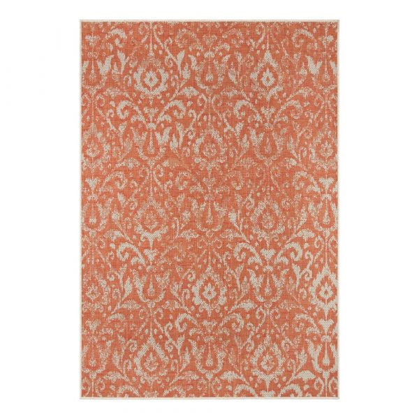 Oranžovo-béžový vonkajší koberec Bougari Hatta, 160 x 230 cm