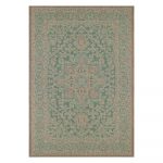 Zeleno-béžový vonkajší koberec Bougari Anjara, 140 x 200 cm