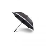 Čierny tyčový dáždnik Pantone