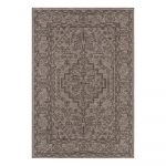 Sivohnedý vonkajší koberec Bougari Tyros, 70 x 140 cm