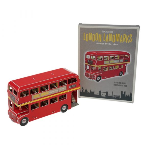 Papierová skladačka londýnskeho autobusu Rex London Routemaster