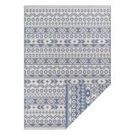 Modro-biely vonkajší koberec Ragami Roma, 120 x 170 cm