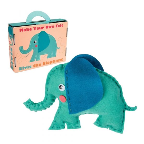 Sada na šitie plyšovej hračky Rex London Elvis The Elephant