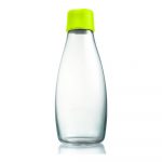 Limetkovozelená sklenená fľaša ReTap s doživotnou zárukou, 500 ml