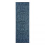 Tmavomodrý vonkajší koberec Bougari Tyros, 70 x 200 cm