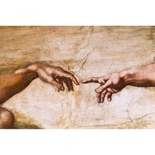 Reprodukcia obrazu Michelangelo Buonarroti – Creation of Adam, 70 x 45 cm