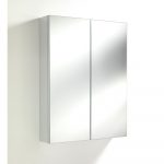 Biela nástenná zrkadlová skrinka Tomasucci Bony