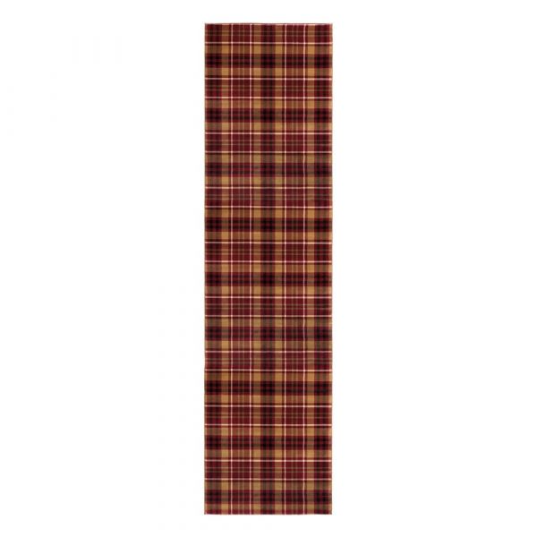 Červený behúň Flair Rugs Highland, 60 x 230 cm