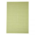 Zelený vonkajší koberec Floorita Braid, 160 × 230 cm