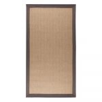 Hnedo-sivý jutový koberec Flair Rugs Herringbone,120 x 170 cm