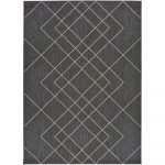 Sivý vonkajší koberec Universal Hibis, 135 x 190 cm