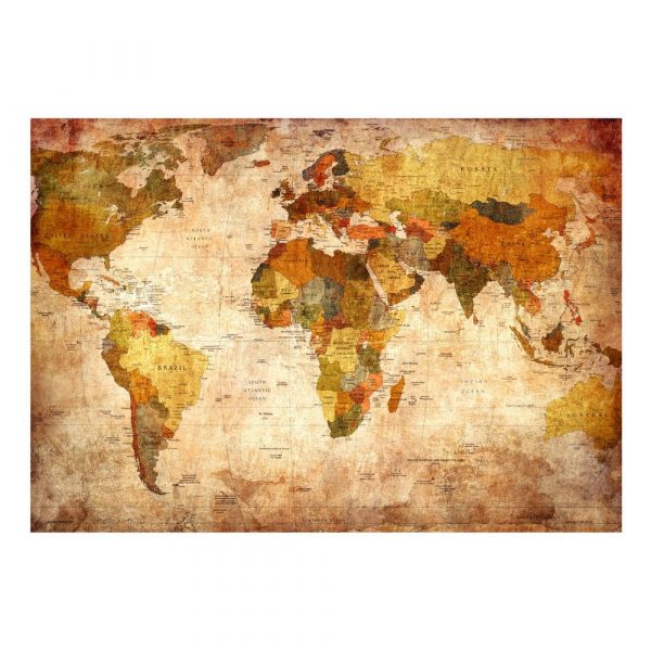 Veľkoformátová tapeta Artgeist Old World Map, 400 x 280 cm