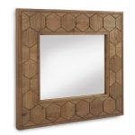 Nástenné zrkadlo Geese Honeycomb, 89 x 80 cm