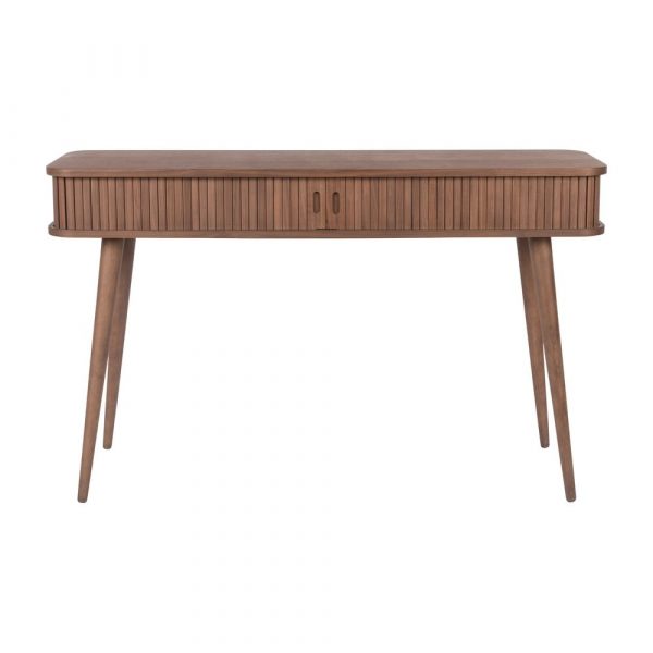 Hnedý konzolový stôl Zuiver Barbier, dĺžka 120 cm
