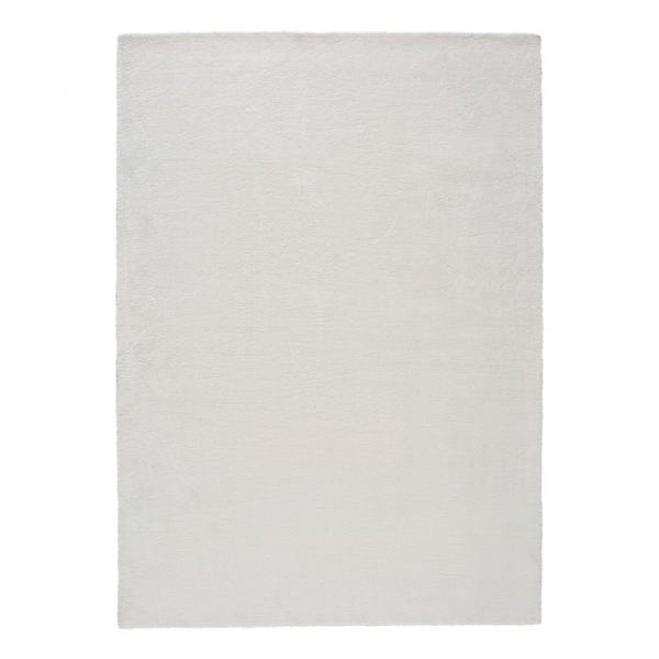 Biely koberec Universal Berna Liso, 60 x 110 cm