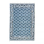 Modro-krémový vonkajší koberec Bougari Royal, 160 x 230 cm