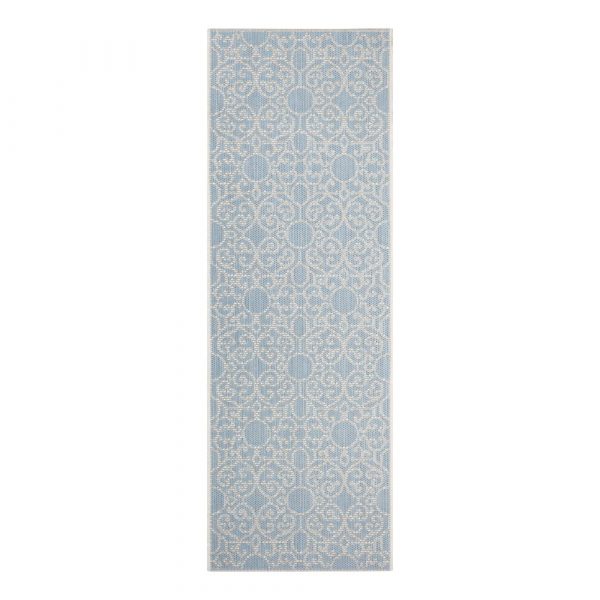Modro-béžový vonkajší koberec Bougari Nebo, 70 x 200 cm