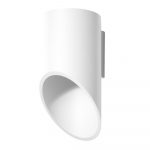 Biele nástenné svietidlo Nice Lamps Nixon, dĺžka 20 cm