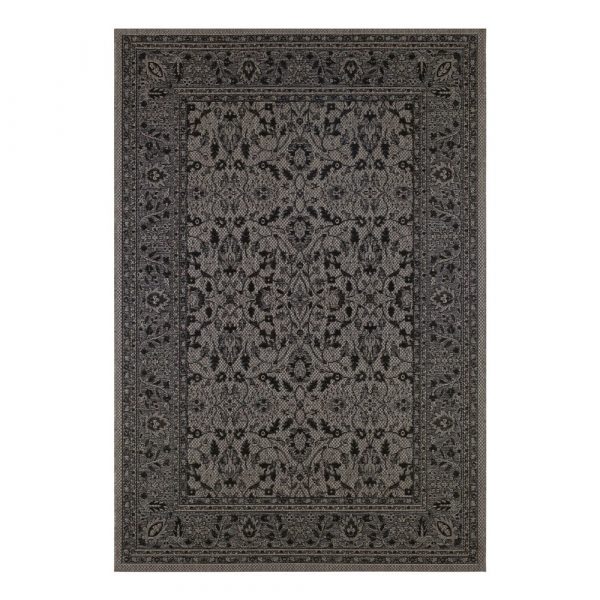 Čierno-fialový vonkajší koberec Bougari Konya, 200 x 290 cm