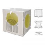 Béžovo-žltý úložný box z mikrovlákna Butter Kings Rising Sun, 32 l