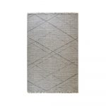 Sivý vonkajší koberec Floorita Les Gipsy Grey, 130 × 190 cm