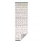 Sivo-krémový vonkajší koberec Bougari Kuba, 350 x 80 cm
