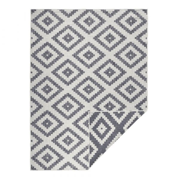 Sivý vonkajší koberec Bougari Malta, 160 x 230 cm