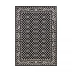Čierno-krémový vonkajší koberec Bougari Royal, 115 x 165 cm
