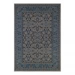 Tmavomodrý vonkajší koberec Bougari Konya, 200 x 290 cm