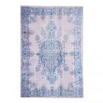 Svetlomodrý koberec Floorita Sonja Natural Blue, 120 × 180 cm