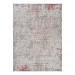 Sivo-ružový koberec Universal Babek, 133 x 195 cm