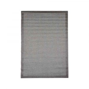 Sivý vonkajší koberec Floorita Chrome, 135 × 190 cm