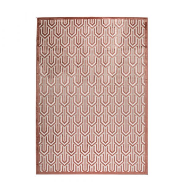 Ružový koberec Zuiver Beverly, 200 x 300 cm