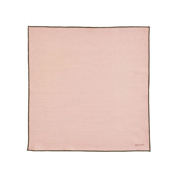 Súprava 2 ružových bavlnených obrúskov Bitz Organic, 50 x 50 cm