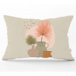 Obliečka na vankúš Minimalist Cushion Covers Pastel Color Flower, 35 x 55 cm