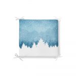 Vianočný sedák s prímesou bavlny Minimalist Cushion Covers Snow, 42 x 42 cm