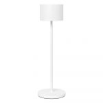 Biela prenosná LED lampa Blomus Farol