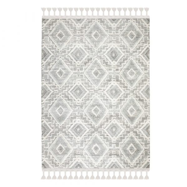 Sivo-krémový koberec Flair Rugs Victoria, 80 x 150 cm