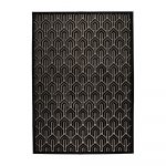 Čierny koberec Zuiver Beverly, 170 x 240 cm