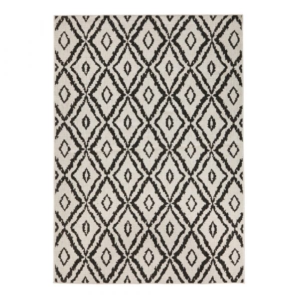 Hnedo-biely vonkajší koberec Bougari Rio, 120 x 170 cm