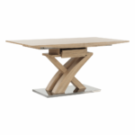 Jedálenský stôl, dub, 160-200×90 cm, BONET NEW TYP 2
