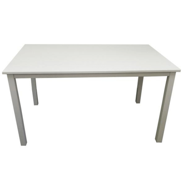 Jedálenský stôl, biela, 110×70 cm, ASTRO NEW
