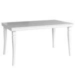 Jedálenský stôl, rozkladací, sosna andersen, 160-203×90 cm, KORA