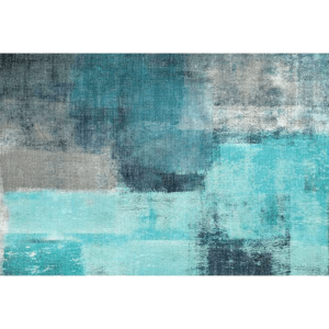 Koberec, modrá/sivá, 120×180, ESMARINA TYP 2