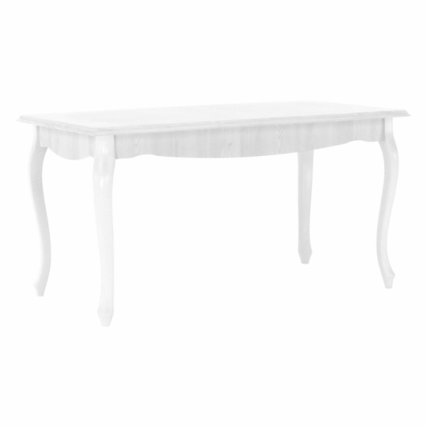 Jedálenský stôl DA19, sosna biela, VILAR R1, rozbalený tovar