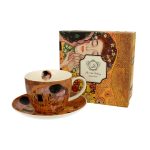 DUO – Šálka s podšálkou Gustav Klimt 450ml
