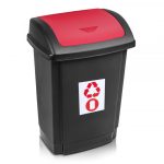 MAKRO – Kôš na recyklovaný odpad 25l červený