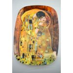 MAKRO – Podnos sklo 35x25cm Klimt Kiss