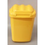 PLAFOR – Kôš na odpad FALA 30L žltý plast